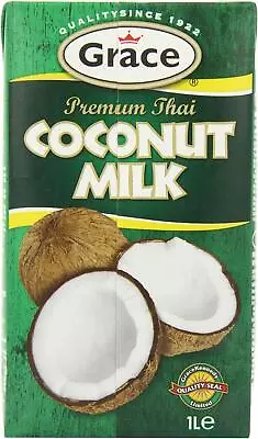 Grace Premium Thai Coconut Milk 1L (Pack Of 12) • £38.95