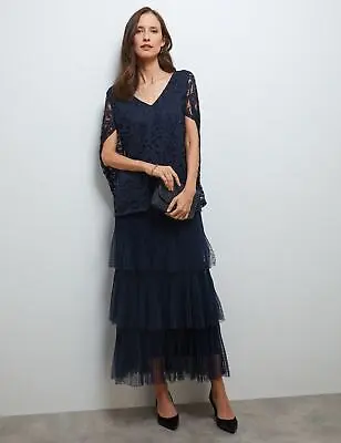 NONI B - Womens Skirts - Maxi - Winter - Blue - Casual Fashion - Work Clothes • £14.67