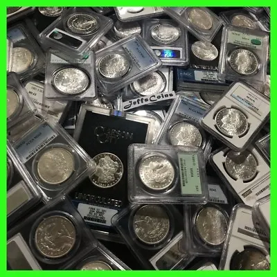 Estate Coin Lot US Morgan Silver Dollar ✯PCGS NGC ✯ O S P - BU MS UNC Lot • $124.75