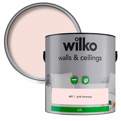 £20 • Buy Wilko Walls & Ceilings Emulsion Paint, Hardwearing And Washable Finish 2.5L