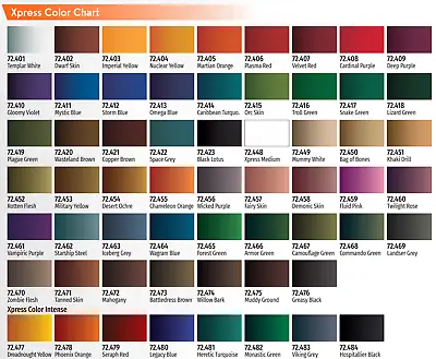 Vallejo Xpress Color Paints - (Singles All Colours) 18ml Bottles Acrylic • £4.69