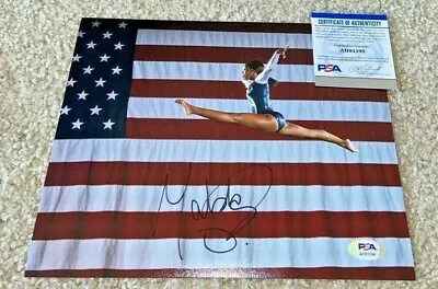 Gabrielle Gabby Douglas Signed 8x10 Photo Usa Gymnastics London 2012 2016 C Psa • $74.99