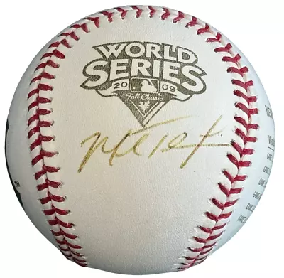 Mark Teixeira Autographed 2009 World Series Baseball • $109