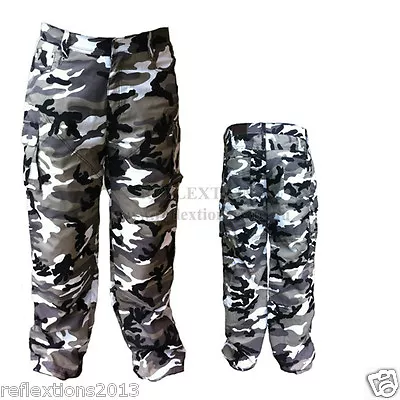 £77.61 • Buy Motorcycle Kevlar Pants CE Armour Made With DuPont™ Kevlar® Cargo Biker Trouser 