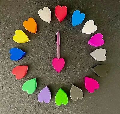 £4.99 • Buy Fridge Magnet Gifts Heart Shaped / Magnetic Pen Holder - Birthday Gifts