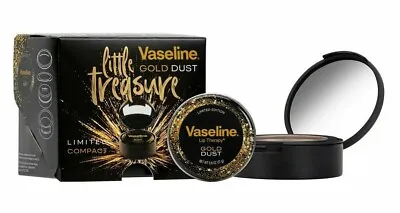 £7.69 • Buy Vaseline Gold Dust Lip Balm Tin & Compact Mirror Gift Set 🎄🎁CHRISTMAS 2022🎁🎄