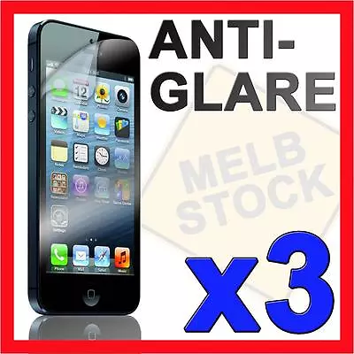 $2.99 • Buy 3 X Anti Glare Matte Screen Protector LCD Film Guard For Apple IPhone 5 5G IP5