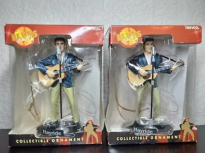 Vintage Elvis TREVCO Ornament Lot Of 2 Hayride New In Box Free Shipping  • $24.99