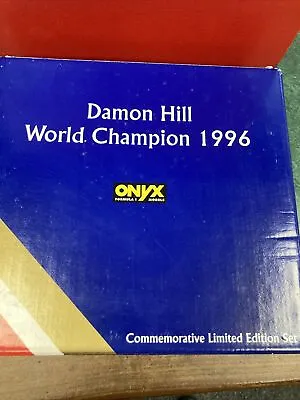 Damon Hill World Champion 1996 Commemorative Ltd Ed Set • £39.99