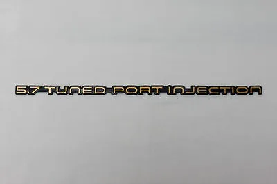 82-92 Camaro IROC Z28 5.7L TPI Rear Bumper Emblem Gold NEW • $34.95