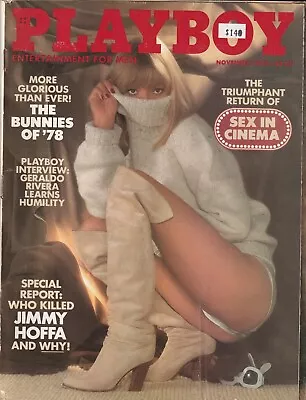 PLAYBOY Nov 1978 Monique St Piere POM Vintage Adult Magazine • $11.99