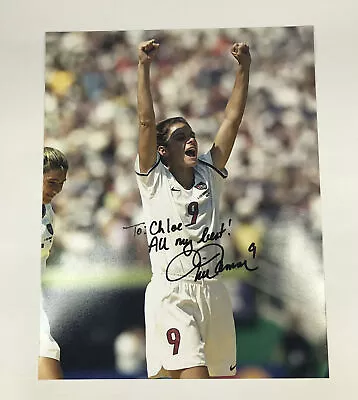 USA Women's Soccer Mia Hamm Signed 8x10 Photo Inscribed To Chloe • $99.99