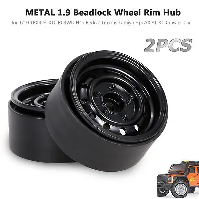 For 1:10  Crawler Car Tamiya AXIAL Metal 1.9 Inch Wheel Hub  Beadlock L8C4 • £13.94