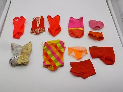 Vintage BARBIE MIDGE FRANCIE SKIPPER KEN ORIGINAL OUTFITS SWIMSUIT LOT` • $24.99