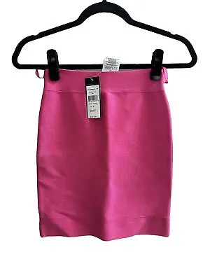 BCBG MaxAzria Bandage Pencil Skirt Azalea Pink S Small New With Tags • $40