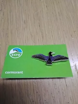 Rspb Pin Badge Cormorant • £3.50