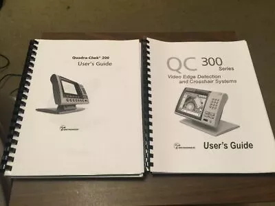 Metronics Quadra-Chek QC-200 & QC-300 Users Guides.   • $85