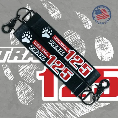 Wrist Lanyard Key Fob Ring For Honda CT125 Trail 125 Hunter Cub (2-Pack) • $16.99