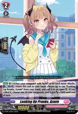 Looking Up Pranks Azmie D-PR 162EN Cardfight Vanguard Minerva Rising • $22.83