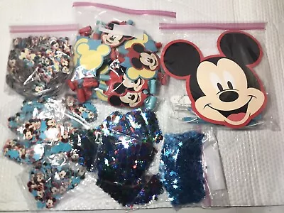 Mickey Mouse Confetti Disney Party Supplies Party Whistles Mickey Cutouts Mixed • $9.70