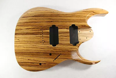 Zebrawood RGD Guitar Body Fits Ibanez (tm) 7 String RG And UV Necks J1374 • $449.99