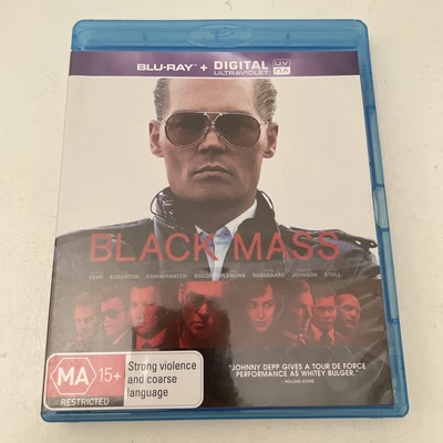$7.95 • Buy Black Mass (Blu-ray, 2015) Johnny Depp Region B