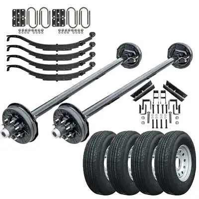 7000 Lb Heavy Duty Tandem Axle TK Trailer Kit - 14K Capacity - (Original Series) • $2824