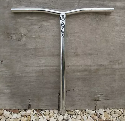 £74.95 • Buy Apex Bol Custom Pro Stunt Push Scooter Handle Bar Oversize Diameter Steel HIC Ch