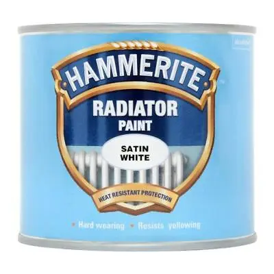 Hammerite Radiator Enamel Satin 500ml • £9.37