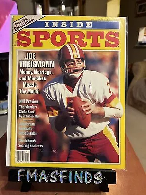 1984 JOE THEISMANN REDSKINS Inside Sports Football Magazine  • $9.99