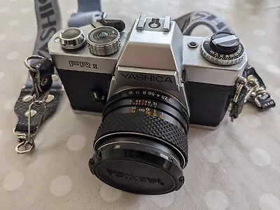 Vintage Retro Yashica FR II ( FR 2 ) 35mm Camera + 50mm Lens ( Untested ) • £39.99