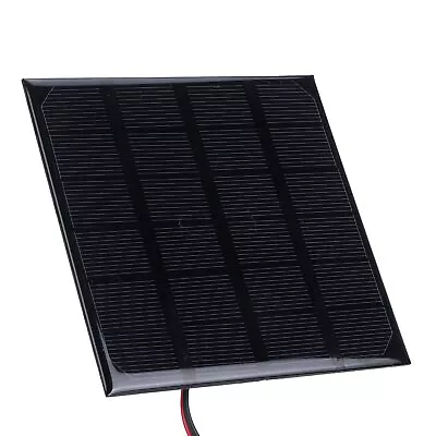 2W 6V Solar Panel Module With Clip DIY Solar Charging Board For Toys Lamp MA • £10.47