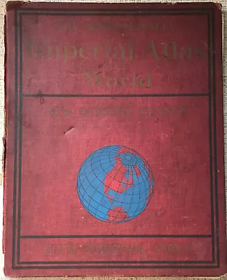   New Imperial Atlas Of The World   1905 Vg 200+ Color Maps For Framing! • $49