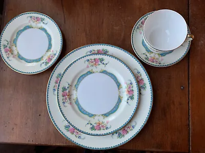 Noritake FLODENA 5 Piece Place Setting (Japan) RARE Mint Condition • $55