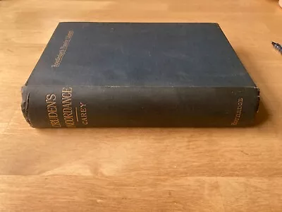 Cruden’s Complete Concordance To The Old And New Testaments 1889 Routledge. • £16