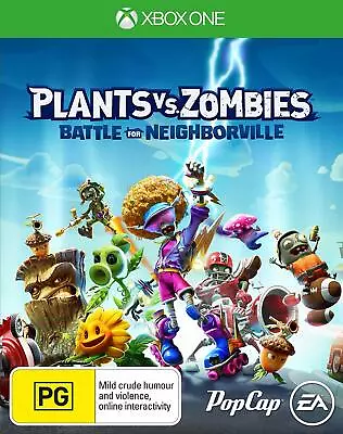 Plants Vs Zombies Battle For Neighborville XBOX One Family Kids Battle Game • $34