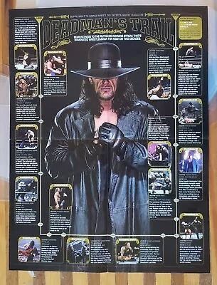 WWE Wrestling Poster The Undertaker 2009 Deadman's Trail P20 • $6.16