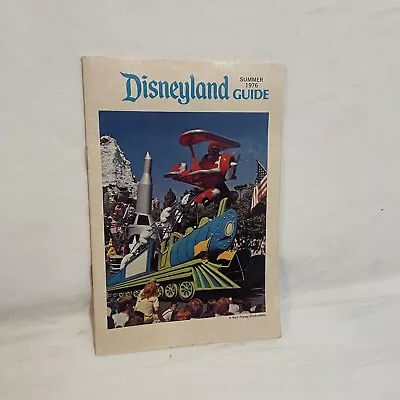 Vintage Summer 1976 Disneyland Guide  • $10