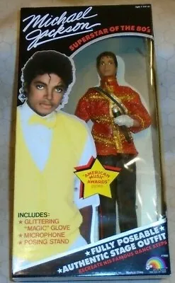 Michael Jackson  Beat It  Action Figure LJN #7800 NIB - Music Awards • $70