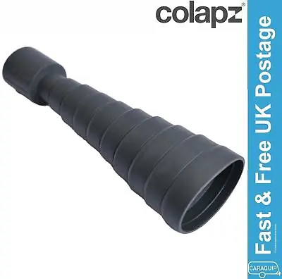 Colapz Flexi Waste Pipe Motorhome Adaptor Fits 19mm To 50mm Water Outlet • £10.20