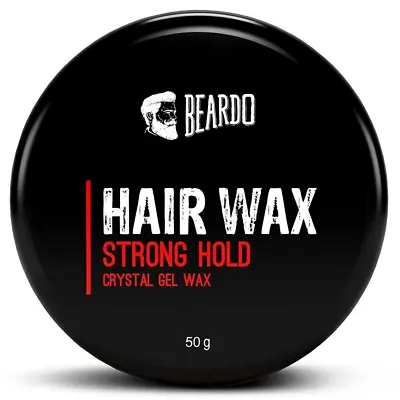 Beardo Stronghold Hair Wax : Crystal Hair Wax | Hair Wax Men 50 Gm Styling Wax • $16.89