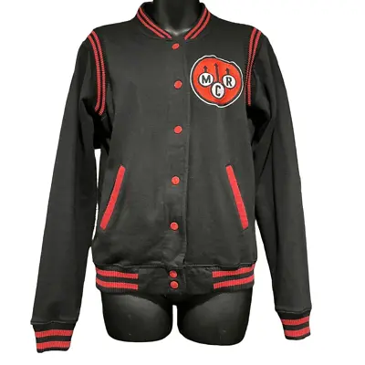 MCR My Chemical Romance Varsity Bomber Jacket Women’s Small • £57.01