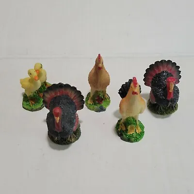 Miniature Figurine Toy Animals - Lot Of 5 • $15.99