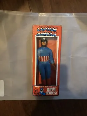 WGSH Captain America Shield Mego 8” Action Figure Complete Original Box 1972 T2 • $549