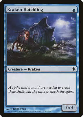 Kraken Hatchling [Zendikar] Magic MTG • $1.30