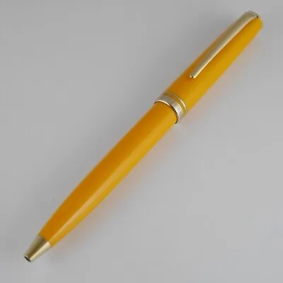 Montblanc Generation Yellow GT Ballpoint Pen (used) FREE SHIPPING WORLDWIDE • $299