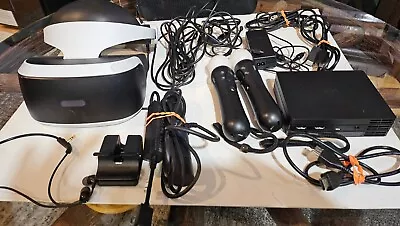  Play Station 4 Virtual Reality Game System Preowned. No Box. • $140