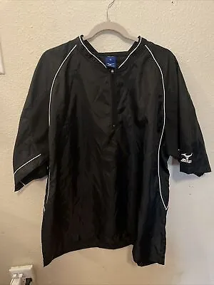 Mizuno Baseball Warm-Up Shirt Mens Extra Large Hitting Batting Practice Jersey • $23