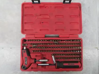 MAC Tools 123-PC. 1/4  Hex Drive Mac-Grip Ratcheting Bit Driver Set SPM123B • $172.95