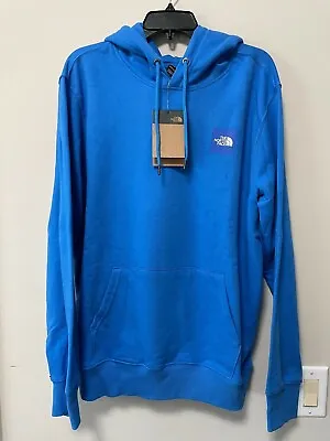 The North Face Mens 2.0 Box Pull Over Hoodie Clear Lake Blue Size Large • $39.99